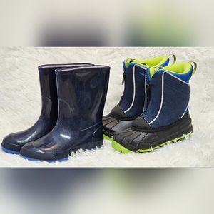 Boys Size 9 Toddler Snow Rain Boots